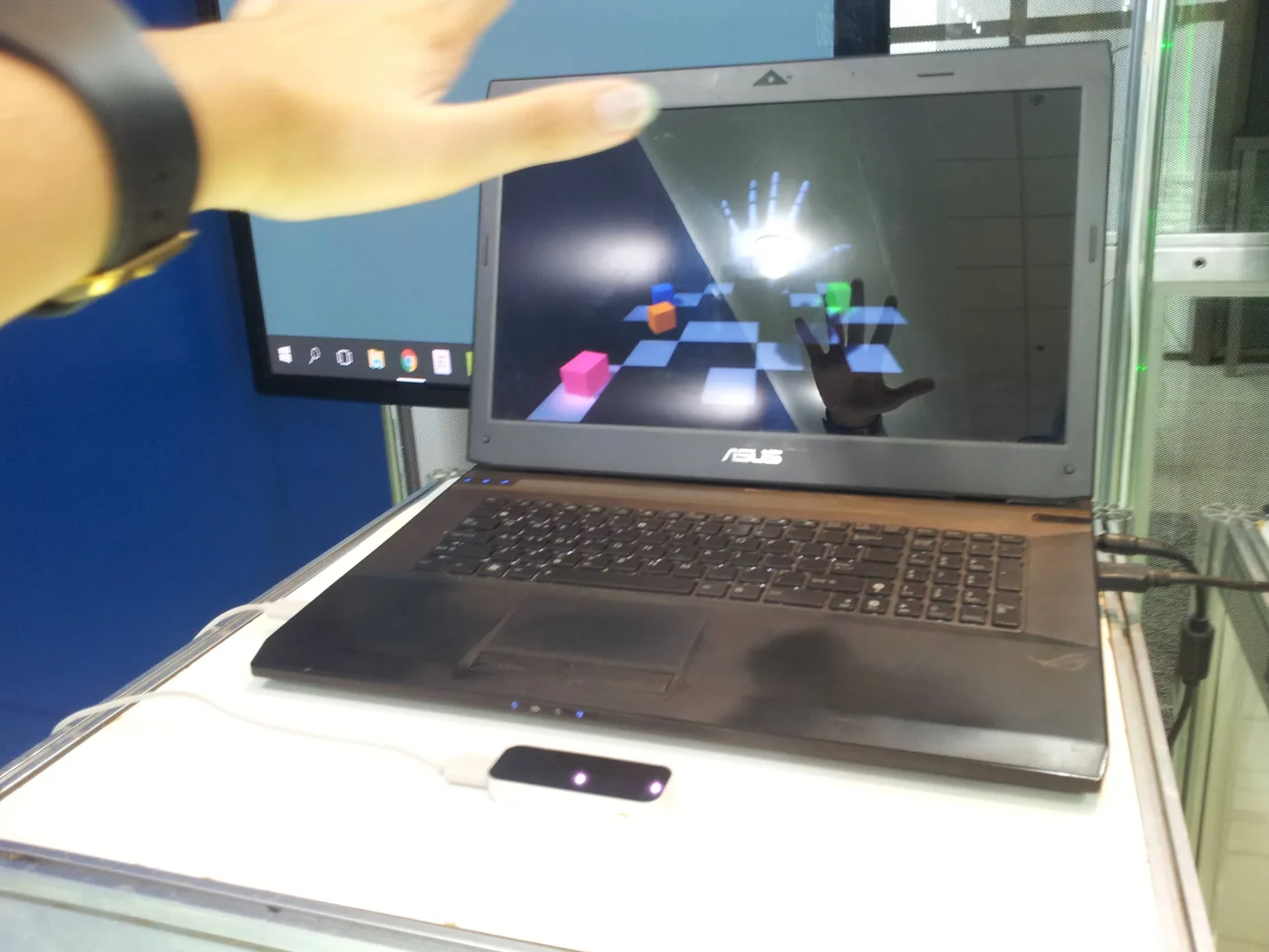 Testing immersive technology at Media Lab